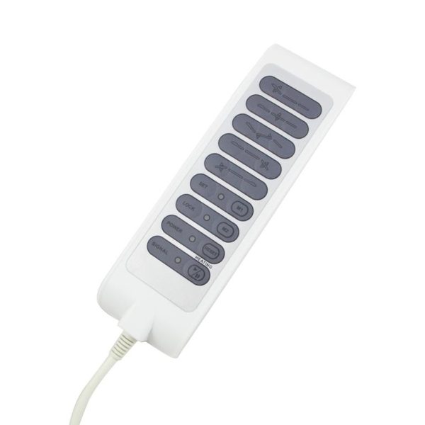 Handbediening Royal en Empire Twist met reset (3, 4 of 5 motoren, met of zonder verwarming)