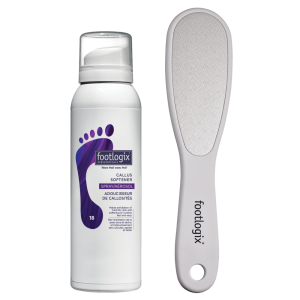 Footlogix At Home Callus Softener, 100ml & File