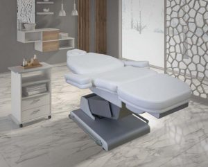 Fauteuil de soins Tokyo avec 4 moteurs et appui-tête avec trou
