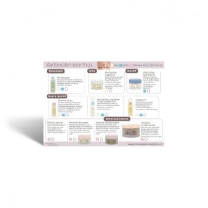 VIE DE SEL Carte de conseils sur les produits
