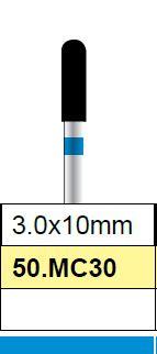 Diamantfrees medium, fissuur 3.0 x 10mm