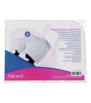Housses jetables pour coussin de visage, 100 pièces