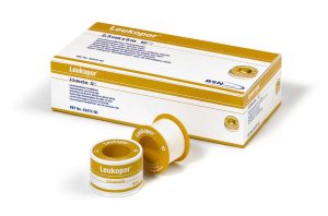 Leukopor rouleau de 5 mètres : 5.00cm de large