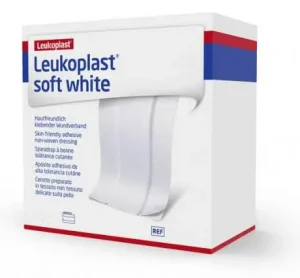 Leukoplast/Covermed Soft White, rouleau de 5 mètres : 8cm de large