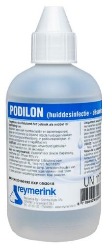 Podilon désinfection des petites surfaces de la peau, 250ml