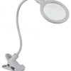 Ambulant loeplampje mini met LED-licht Velleman, flexnek en klem