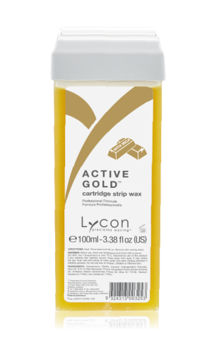 Lycon Active Gold Strip Wax Cartridges (100ml)