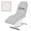 Hoes voor behandelzetel zonder neusgat, 175-195 x 40-60cm, wit