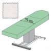 Hoes voor behandelzetel zonder neusgat, 175-195 x 55-75cm, wit