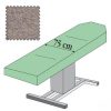 Hoesset voor stoelen 175-195 cm x 55-75 cm (hoes stoel 3214001, hoes armleuningen en spanners), zilvergrijs