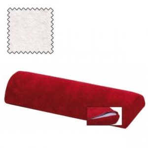 Housse universale pour rouleau de massage semi ronde grand, blanc