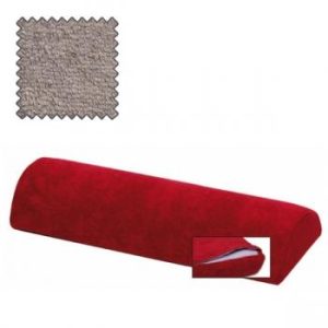 Housse universale pour rouleau de massage semi ronde grand, blanc