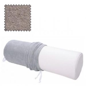 Housse pour rouleau de massage ronde, gris