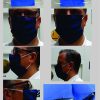 Mondmasker Classic, 3-laags mond-neusbedekking katoen, blauw - ZOLANG DE VOORRAAD STREKT!