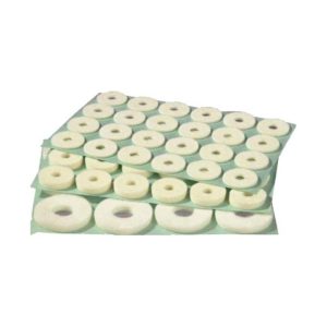 Bagues en feutre petite, ronde 5mm, feuille de 144 pièces