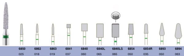 Instrument diamanté gros