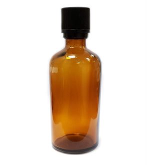 Petit bouteille en verre avec bouchon, 100ml