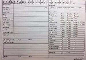 Cartes patient visage, 50 pièces