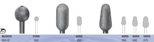 Fraise en inox 95RS-060