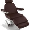Behandelstoel Princess Soft met 3 motoren en reset, bruin - TOONZAALMODEL