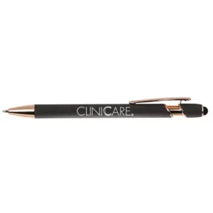 CLINICCARE Soft Touch Rose Gold Stylus Pen, 10 pcs.