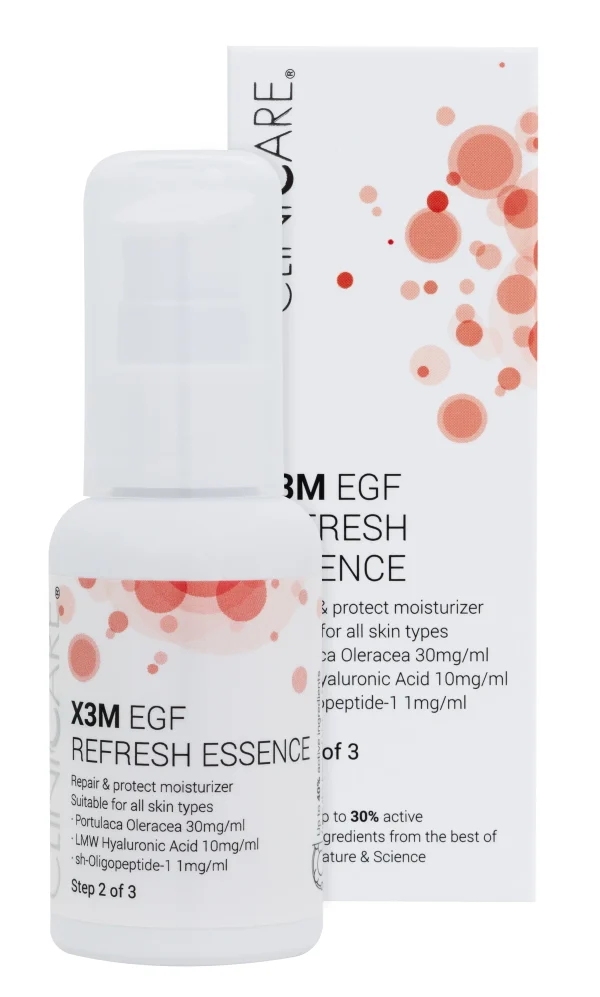 CLINICCARE X3M EGF Extra Refresh Essence Moisturizer, 50ml