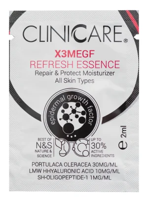 CLINICCARE X3M EGF Extra Refresh Essence Moisturizer 2ml sachet