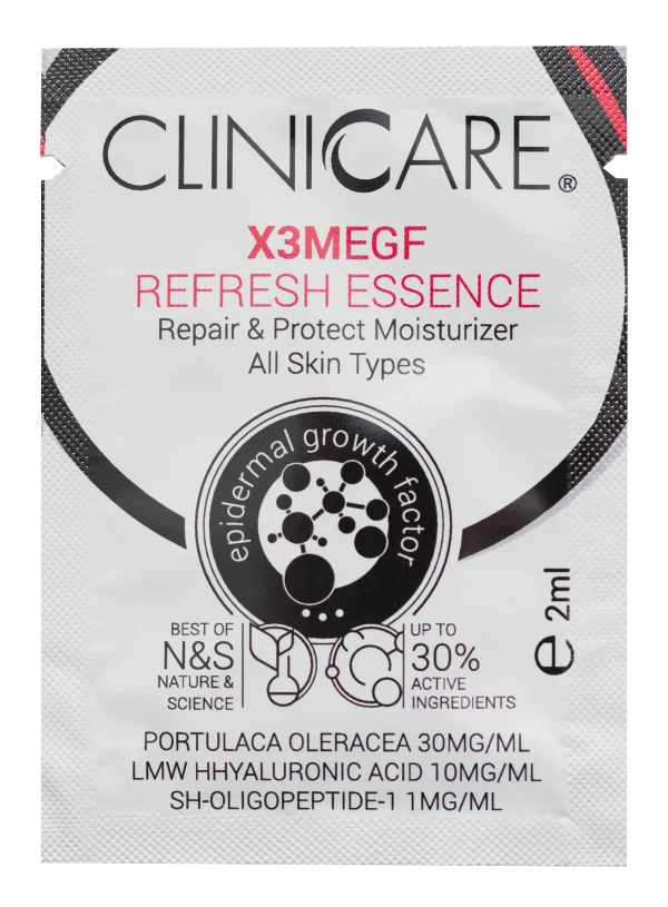CLINICCARE X3M EGF Extra Refresh Essence Moisturizer 2ml sachet