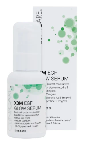 CLINICCARE X3M EGF Glow Serum Moisturizer, 50ml