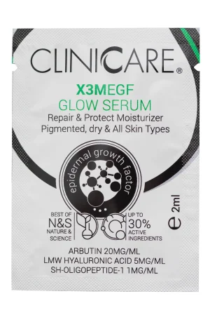 CLINICCARE X3M EGF Glow Serum Moisturizer, 2ml sachet