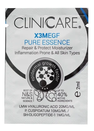 CLINICCARE X3M EGF Pure Essence, 2ml sachet