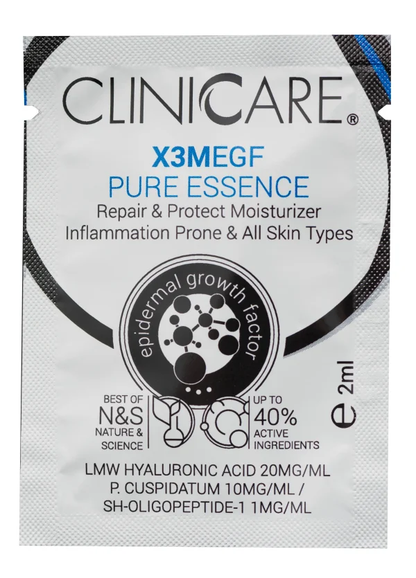 CLINICCARE X3M EGF Pure Essence, 2ml sachet