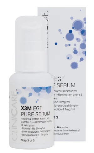 CLINICCARE X3M EGF Pure Serum Moisturizer, 50ml