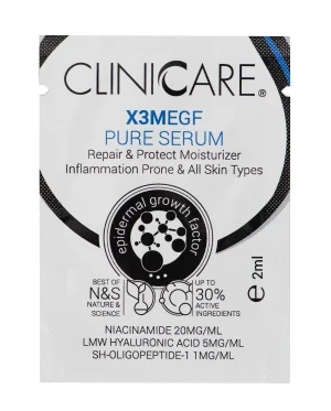 CLINICCARE X3M EGF Pure Serum Moisturizer, 2ml sachet