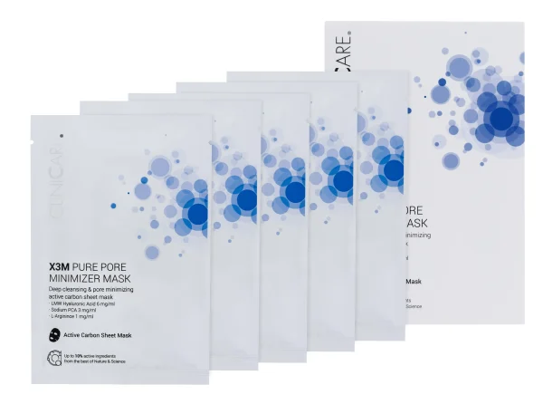 CLINICCARE X3M Pure Pore Minimizer Mask 25ml, 5 pcs.
