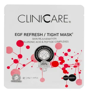 CLINICCARE EGF Refresh/Tight lifting/skin rejuv. mask 0.5% HA, 35gr.