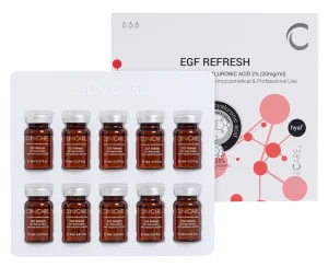CLINICCARE Refresh, skin rejuvenation vial, (2% HA), 10 x 8ml
