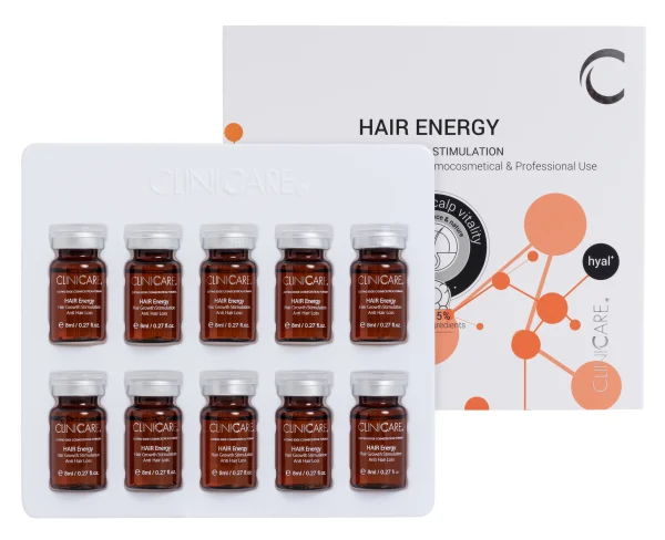 CLINICCARE Hair Energy, anti-hair loss vial, 10 x 8ml