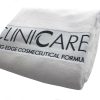 CLINICCARE Logo Towel 100 x 150cm, 500 g/m2 - Single Yarn - 100% cotton