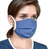 Herbruikbaar en wasbaar mondmasker, blauw - ZOLANG DE VOORRAAD STREKT!