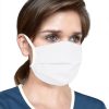 Herbruikbaar en wasbaar mondmasker, wit - ZOLANG DE VOORRAAD STREKT!