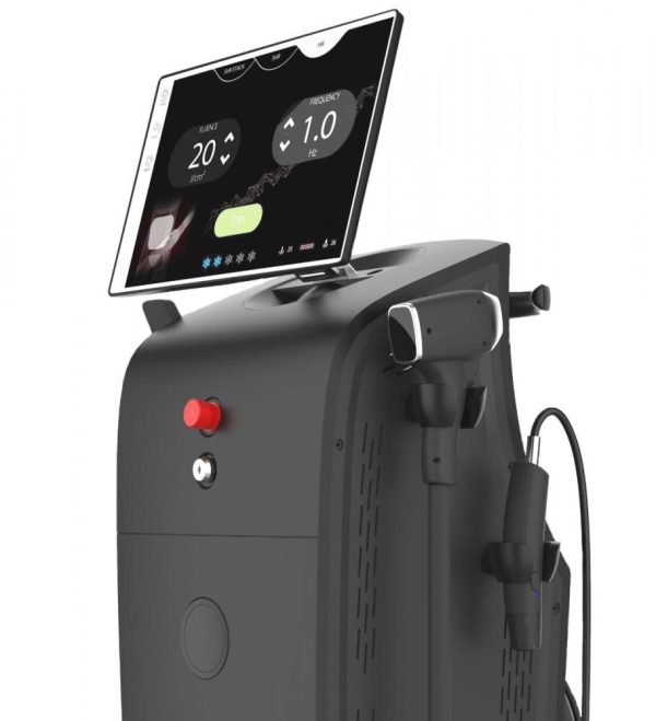 Laser Diode ICE+ XT 1600 Watt Quad Wave avec écran luxe (LED) dans le pièce à main