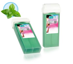 Cartouche de résine Roll-On Menta (with Chlorophyll + Tea Tree Oil) Depil-OK, 100ml - Jusqu'à épuisement du stock!