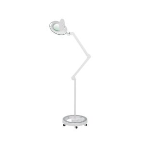 Sonia lampe loupe ovale avec base, avec de la lumière LED