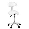 Tabouret Félines regular+ met rug wit
