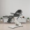 Pedicurestoel Streamline met 3 motoren en 2 gasveren, grijze bekleding