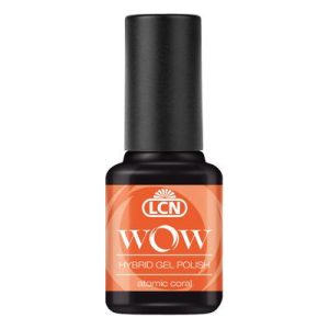 LCN WOW Hybrid Gel Polish "Atomic Coral", 8ml
