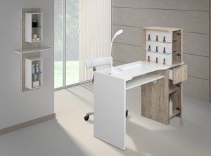 Table de manicure T9C avec display en dessus