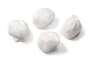 Compresse en non tissé, ø 3,5cm, 250 pièces