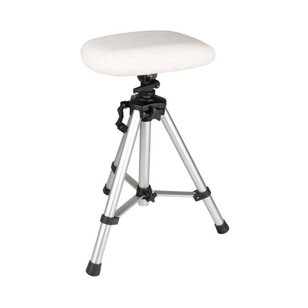repose-jambes pliable, plateau blanc, réglable en hauteur